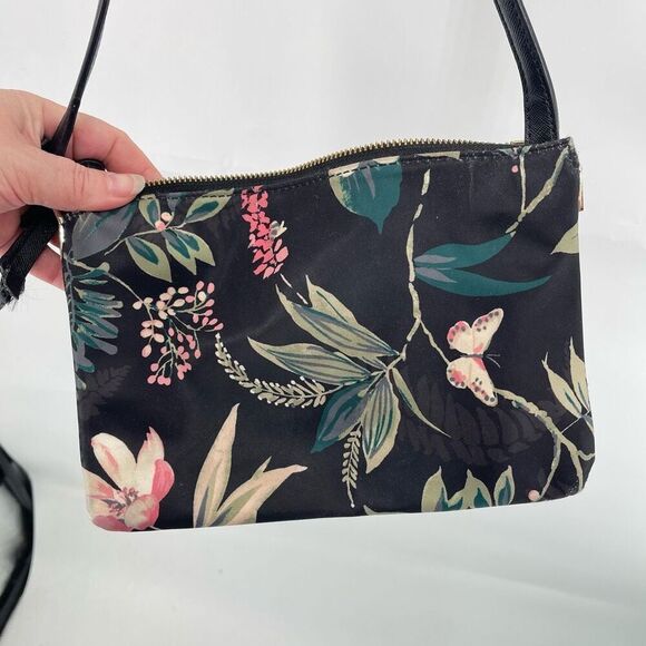 Kate Spade New York Womens Crossbody Bag Wilson Road Botanical Black One Size - Picture 13 of 16